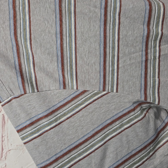 Prana Cardiff Short Sleeve Pocket T-shirt Alloy Stripe Mens Size XXL NWT - Picture 4 of 12